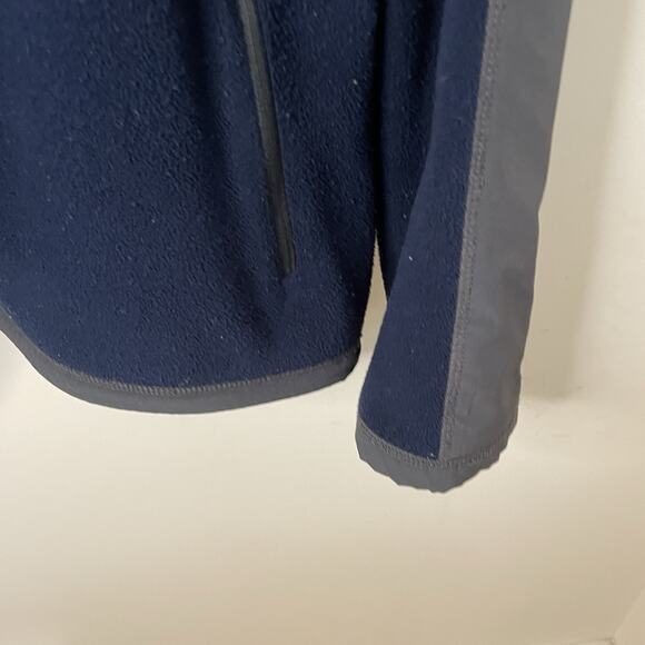 UCONN Huskies Zip Up Fleece Embroidered Jacket Colosseum NCAA Blue Gray Men XL - Picture 7 of 15